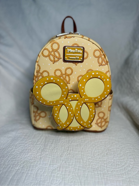 Disney Parks Loungefly Mickey Pretzel Mini Backpack main image 7